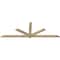 Ekena Millwork Kennewick Rough Sawn Timber Gable Bracket, Douglas Fir, 96"W x 32"H x 2"D x 4"F, 8/12 Pitch GBW096X32X0204KEN00RDF - alternate 5